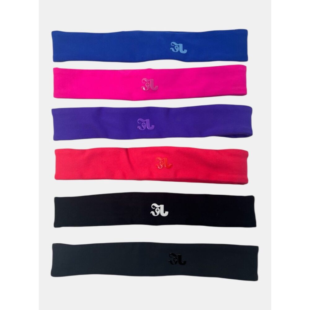Jo+Jax Ballet Jazz Dance Headbands Set of 6 Non Slip Performance Hair Bands